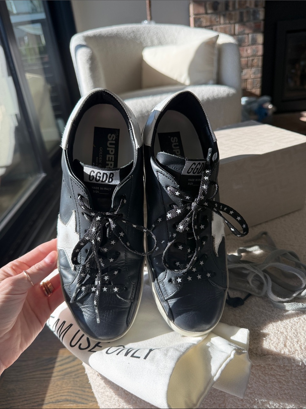 Golden Goose Deluxe Brand
Super-Star Low-Top Sneakers size 37 / 7 EUC - Picture 11 of 17